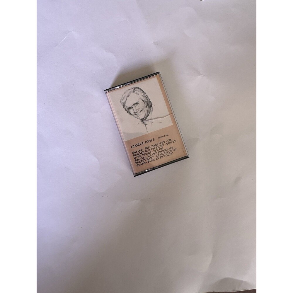 George Jones Cassette Tape 1980